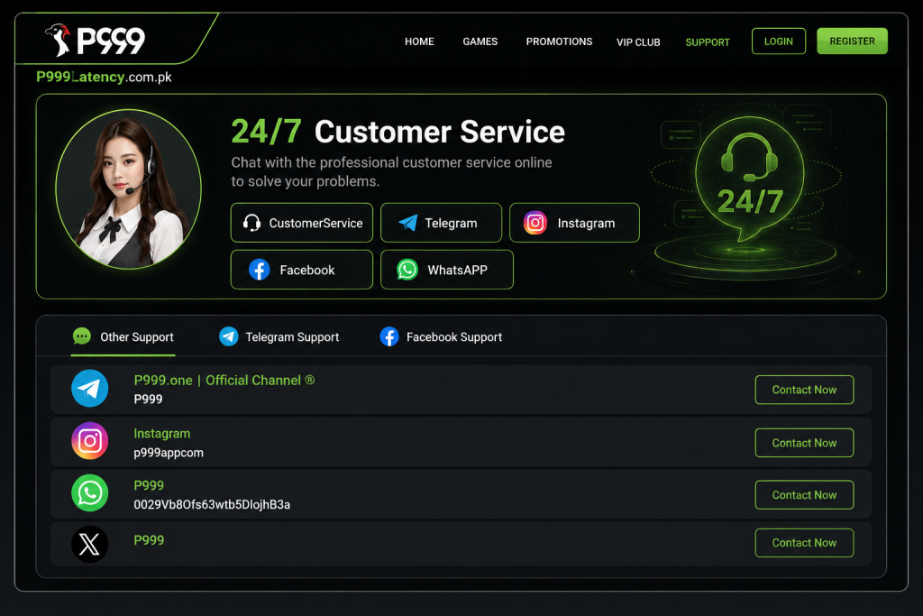 p9999 Customer Support